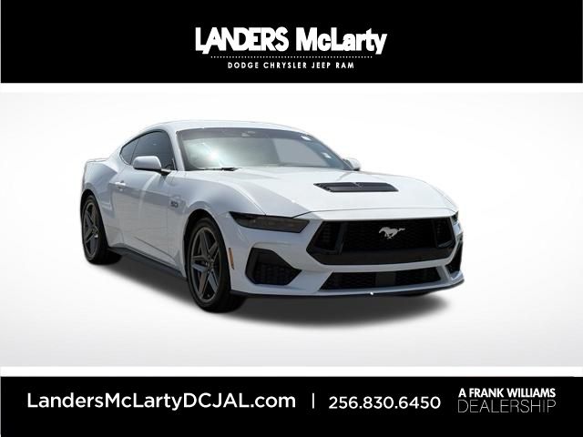 Oxford White 2025 Ford Mustang Coupe Rear-Wheel Drive Automatic