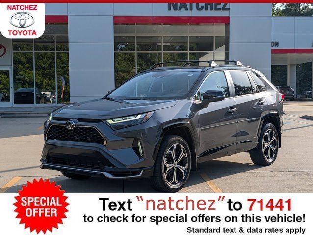 Midnight Black Metallic 2025 Toyota RAV4 Plug-in Hybrid SUV / Crossover All-Wheel Drive Continuously Variable Transmission