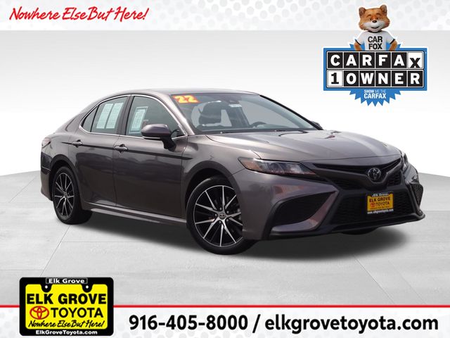 used 2022 Toyota Camry car, priced at $27,500