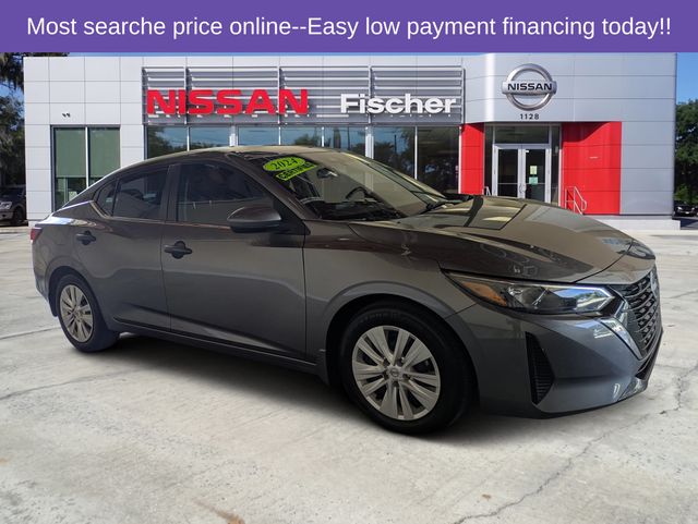 Gray (Gun Metallic) 2024 Nissan Sentra Sedan Front-Wheel Drive Continuously Variable Transmission