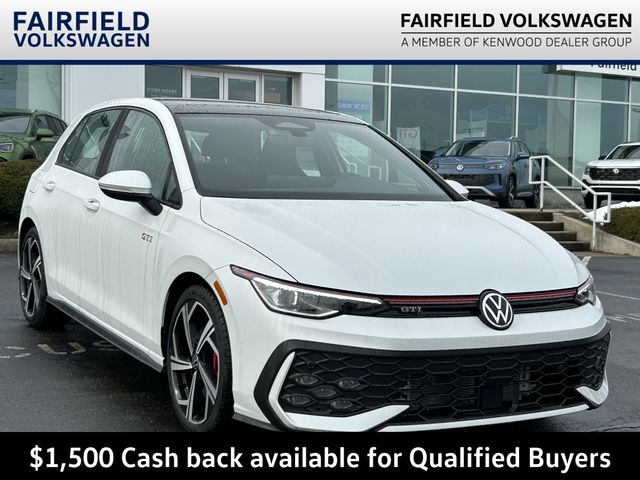 White 2026 Volkswagen Golf GTI Hatchback Front-Wheel Drive 7-Speed Dual Clutch