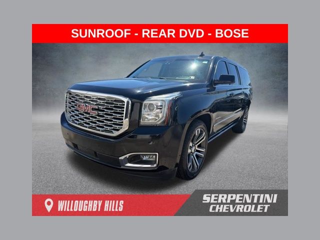 Onyx Black 2018 GMC Yukon XL SUV / Crossover Four-Wheel Drive 10-Speed Automatic