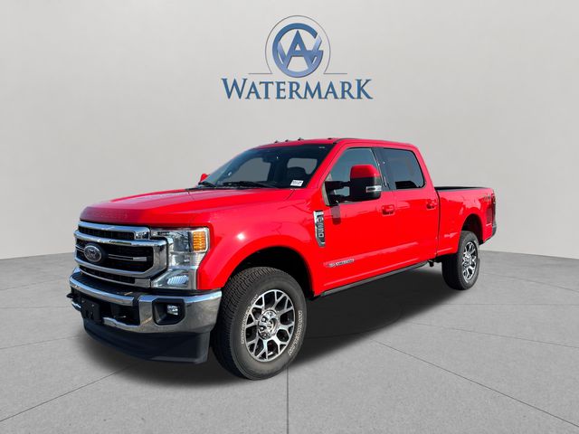 Race Red 2022 Ford F-250 Super Duty Pickup Truck Four-Wheel Drive Automatic