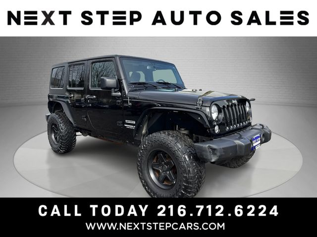 Black Clearcoat 2017 Jeep Wrangler Unlimited Sport 4WD SUV / Crossover Four-Wheel Drive 5-Speed Automatic
