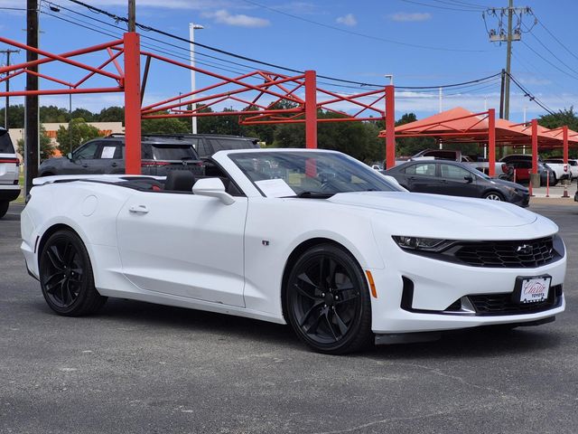 Summit White 2023 Chevrolet Camaro Convertible Rear-Wheel Drive Automatic