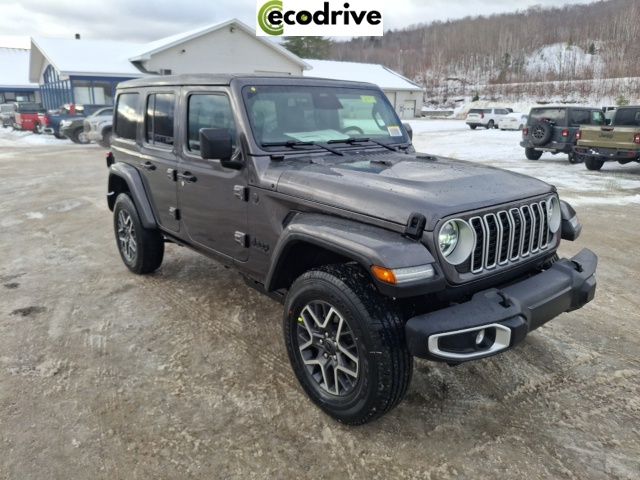 Gray (Granite Crystal Metallic Clearcoat) 2026 Jeep Wrangler Sahara 4-Door 4WD SUV / Crossover Four-Wheel Drive 8-Speed Automatic