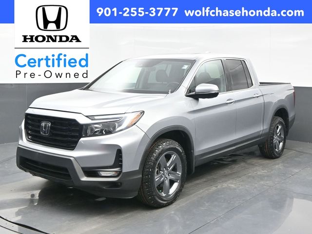 Lunar Silver Metallic 2023 Honda Ridgeline RTL-E AWD Pickup Truck All-Wheel Drive 9-Speed Automatic