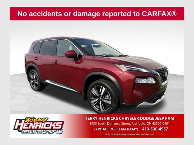 Red (Scarlet Ember Tintcoat) 2023 Nissan Rogue SUV / Crossover All-Wheel Drive Continuously Variable Transmission