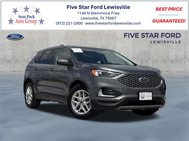 Gray Metallic 2024 Ford Edge SEL AWD SUV / Crossover All-Wheel Drive 8-Speed Automatic