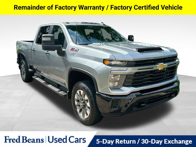 Sterling Gray Metallic 2025 Chevrolet Silverado 2500HD Pickup Truck Four-Wheel Drive Automatic