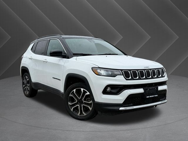 2023 Jeep Compass Limited White at Legacy Ford