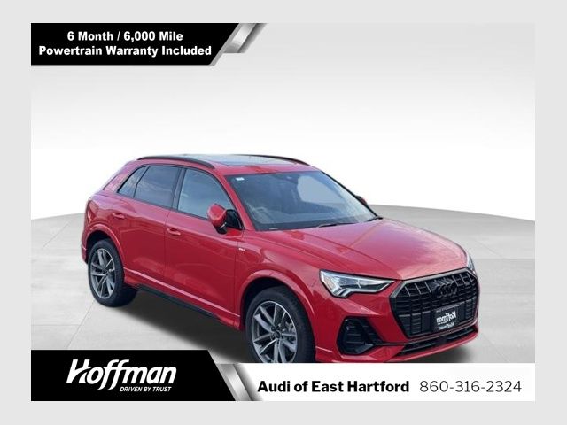 Red Metallic 2025 Audi Q3 quattro Premium S Line 45 TFSI SUV / Crossover All-Wheel Drive 8-Speed Automatic