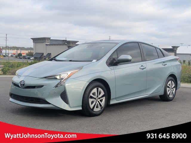 Green 2017 Toyota Prius Three FWD Hatchback Front-Wheel Drive Continuously Variable Transmission