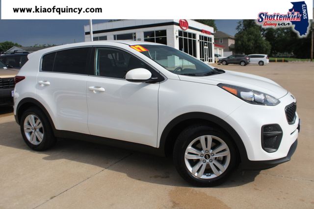 Clear White 2017 Kia Sportage LX SUV / Crossover Front-Wheel Drive 6-Speed Automatic