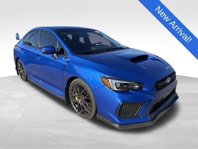 Blue 2018 Subaru WRX STI AWD Sedan All-Wheel Drive 6-Speed Manual