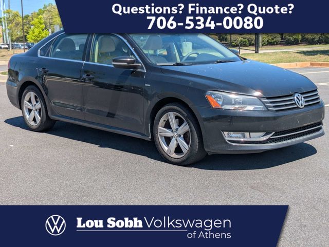 Black 2015 Volkswagen Passat 1.8T Limited Edition FWD Sedan Front-Wheel Drive 6-Speed Automatic