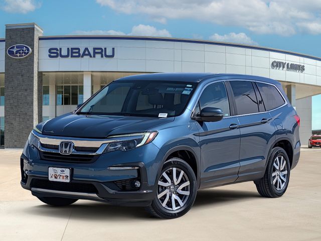 Blue 2019 Honda Pilot SUV / Crossover All-Wheel Drive 6-Speed Automatic