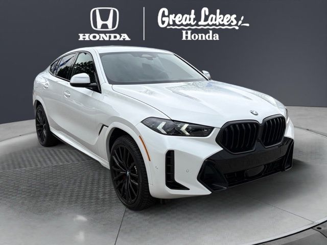 Mineral White Metallic 2026 BMW X6 xDrive40i SUV / Crossover All-Wheel Drive 8-Speed Automatic
