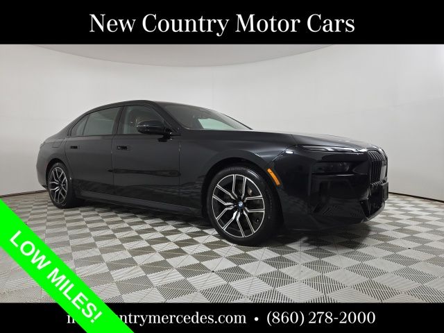 Black Sapphire Metallic 2024 BMW 7 Series Sedan All-Wheel Drive 8-Speed Automatic