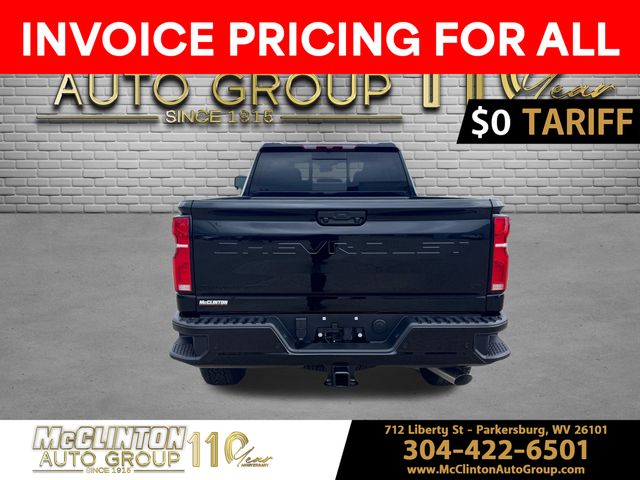 2025 Black Chevrolet Silverado 2500HD LT 4X4 Truck