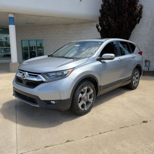 Lunar Silver Metallic 2018 Honda CR-V SUV / Crossover All-Wheel Drive Continuously Variable Transmission