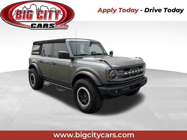 Gray Metallic 2022 Ford Bronco SUV / Crossover Four-Wheel Drive Automatic