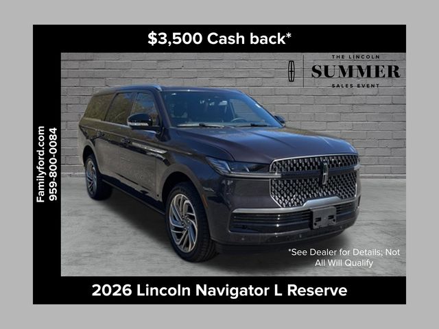 Starlight Gray Premium Colorant 2026 Lincoln Navigator SUV / Crossover Four-Wheel Drive Automatic