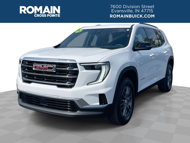 Summit White 2025 GMC Acadia Elevation FWD SUV / Crossover Front-Wheel Drive 8-Speed Automatic