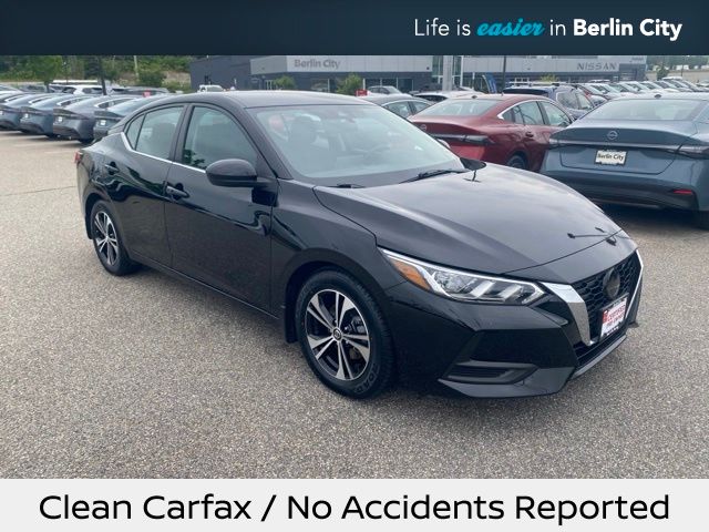 Super Black 2023 Nissan Sentra Sedan Front-Wheel Drive Continuously Variable Transmission