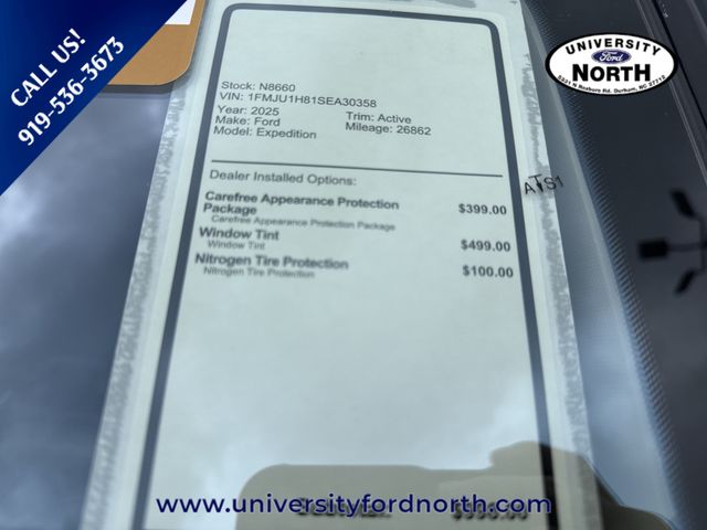Used 2025 Black Ford Active image 48