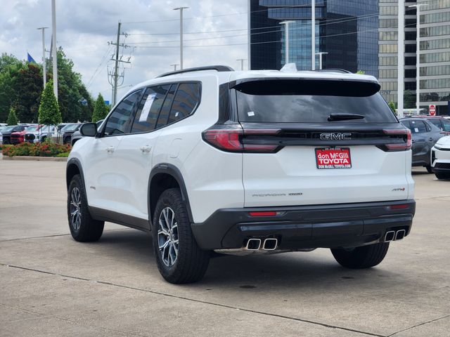 2024 GMC Acadia AT4 White at Classic Elite Chevrolet Sugar Land