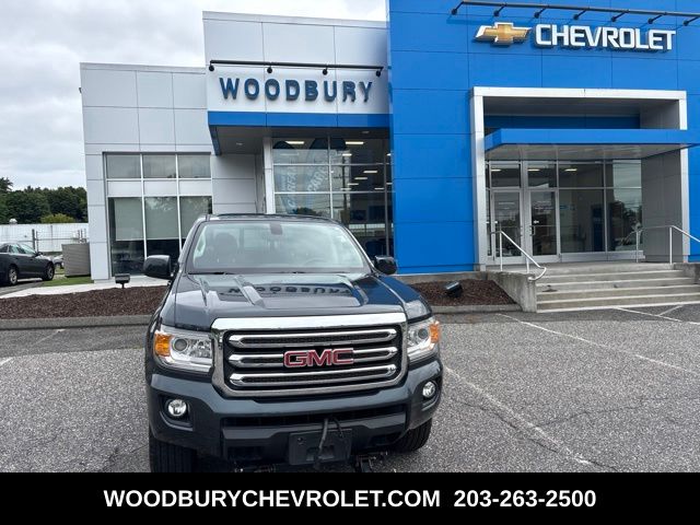 Dark Slate Metallic 2018 GMC Canyon Pickup Truck Four-Wheel Drive 8-Speed Automatic