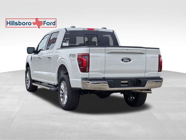 2025 Star White Metallic Tri-Coat Ford F-150 Lariat 4X4 Truck
