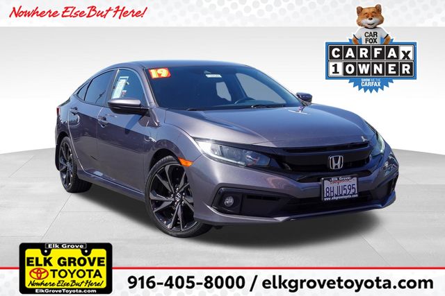 used 2019 Honda Civic car, priced at $19,000