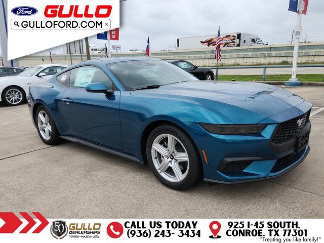 Adriatic Blue Metallic 2026 Ford Mustang EcoBoost Fastback RWD Coupe Rear-Wheel Drive Automatic