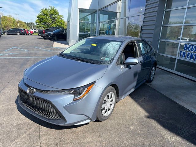 2021 Toyota Corolla LE Blue at Bob Ruth Ford