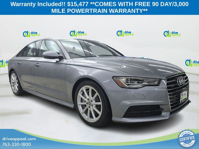 Gray Metallic 2017 Audi A6 Sedan All-Wheel Drive 8-Speed Automatic