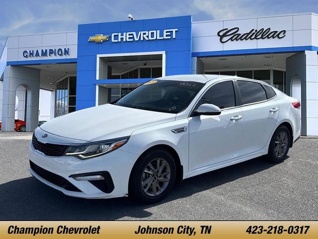 Snow White Pearl 2019 Kia Optima LX FWD Sedan Front-Wheel Drive 6-Speed Automatic