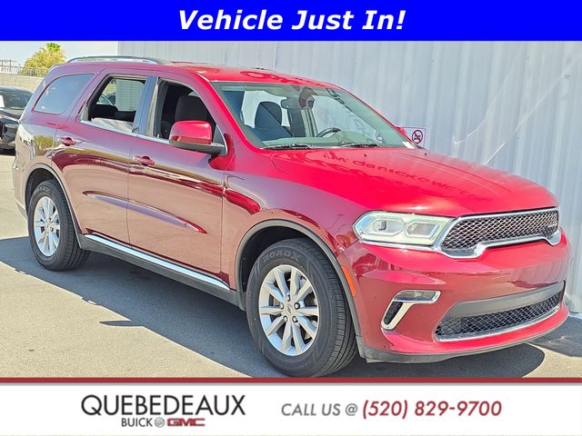 Red 2022 Dodge Durango SXT RWD SUV / Crossover Rear-Wheel Drive 8-Speed Automatic