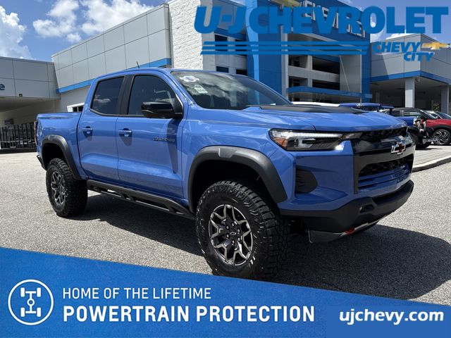 Blue Metallic 2026 Chevrolet Colorado Pickup Truck Four-Wheel Drive 8-Speed Automatic