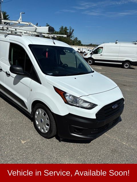 Frozen White 2023 Ford Transit Connect Van Front-Wheel Drive 8-Speed Automatic