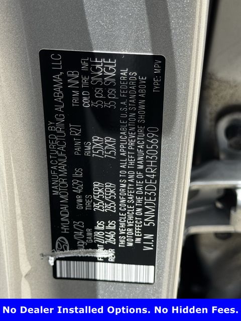2024 Hyundai Tucson Limited Silver at Legacy Ford