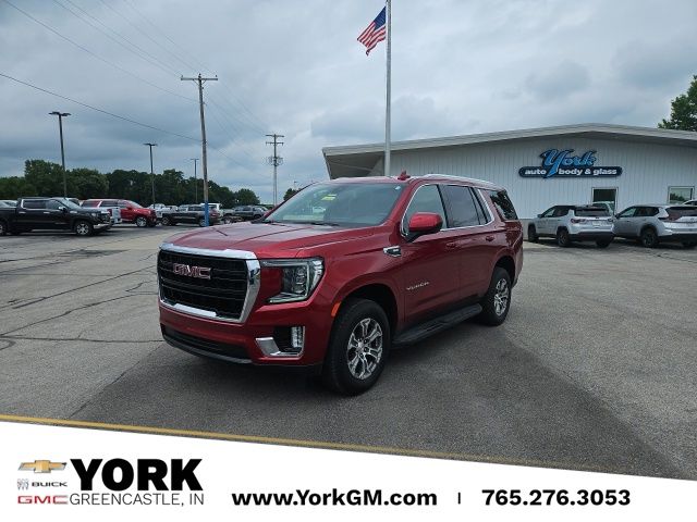Cayenne Red 2021 GMC Yukon SUV / Crossover Four-Wheel Drive