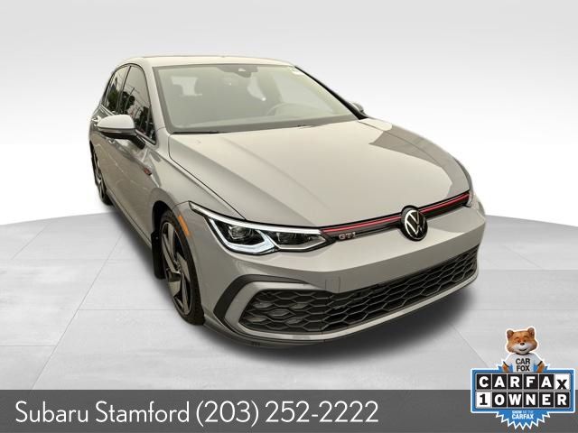 Gray 2024 Volkswagen Golf GTI Hatchback Front-Wheel Drive 7-Speed Dual Clutch