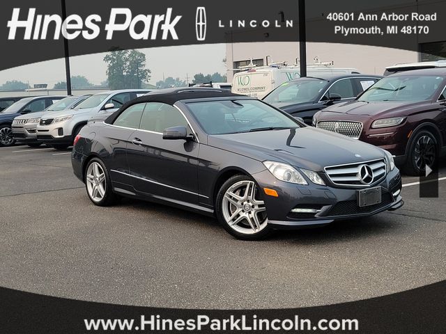  2012 Mercedes-Benz E-Class E 550 Cabriolet   