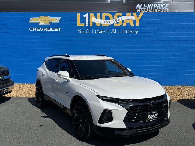 White (Iridescent Pearl Tricoat) 2021 Chevrolet Blazer RS AWD SUV / Crossover All-Wheel Drive 9-Speed Automatic