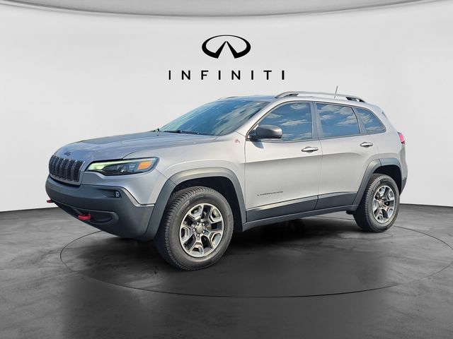 Billet Silver Metallic Clearcoat 2019 Jeep Cherokee Trailhawk 4WD SUV / Crossover Four-Wheel Drive 9-Speed Automatic