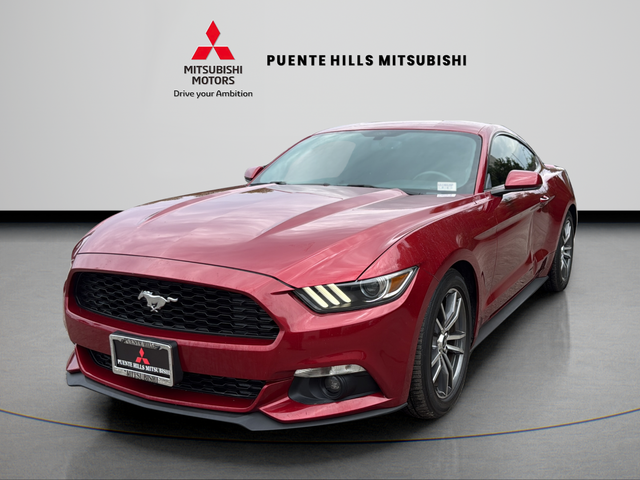 Ruby Red Metallic 2016 Ford Mustang Coupe Rear-Wheel Drive 6-Speed Automatic