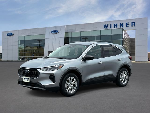 Iconic Silver Metallic 2024 Ford Escape SUV / Crossover Front-Wheel Drive 8-Speed Automatic