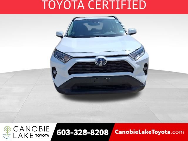 Certified 2021 Toyota RAV4 XLE with VIN 4T3R6RFV1MU022801 for sale in Salem, NH